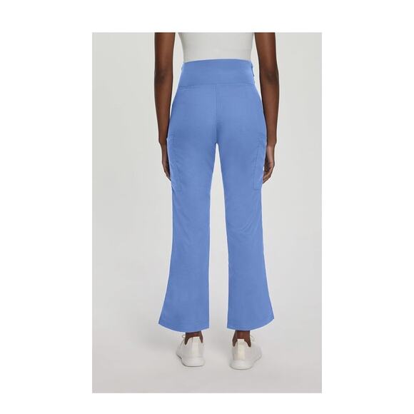 Landau Women’s 3 Pocket Maternity Scrub Pants XL Regular Ceil Blue Style 9399 - Picture 2 of 3